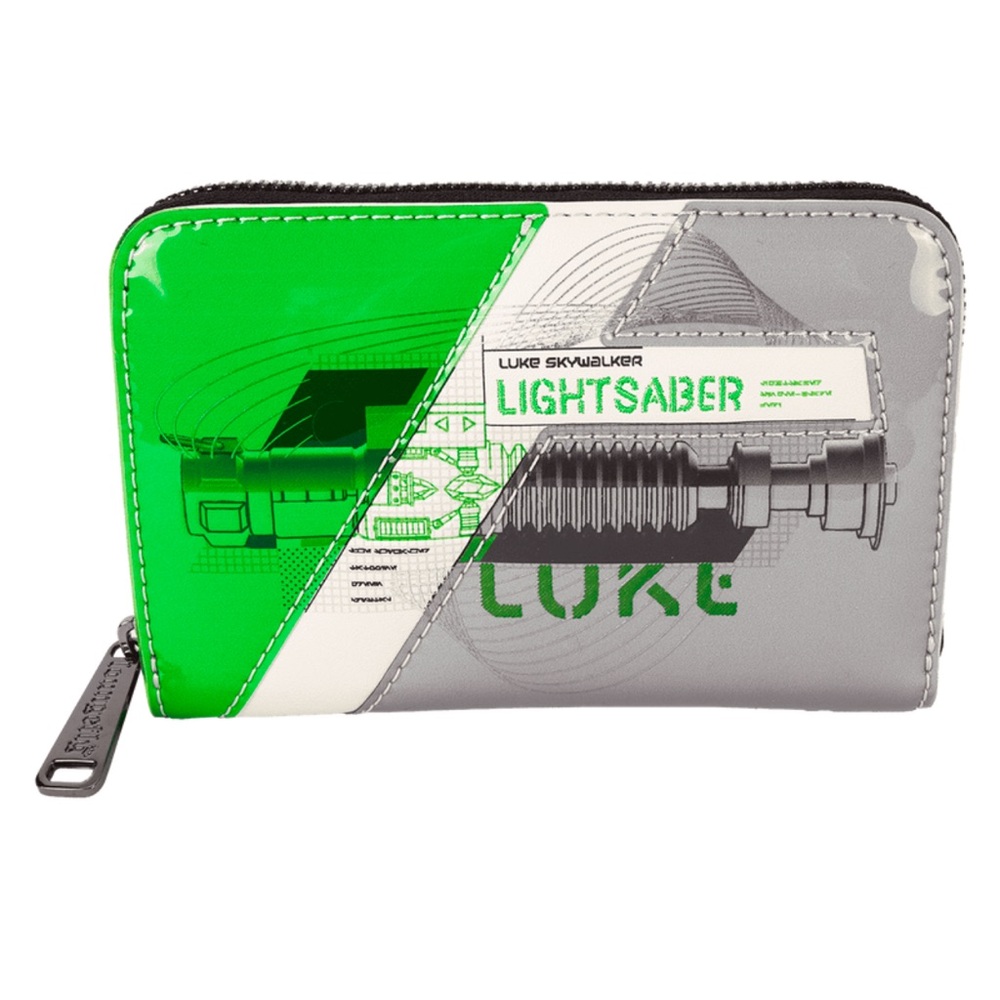 Disney Loungefly Star Wars Luke Lightsaber The Power of The Force Wallet NWT